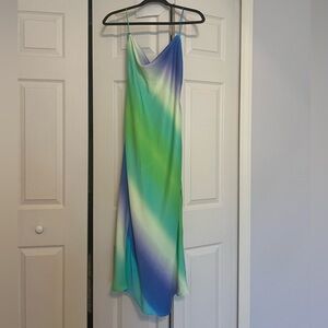 Zara Satin Maxi Dress